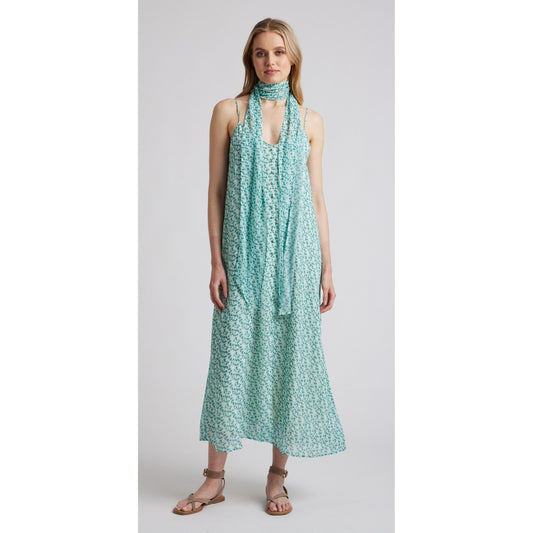 Amour Vert Button Front Midi Dress